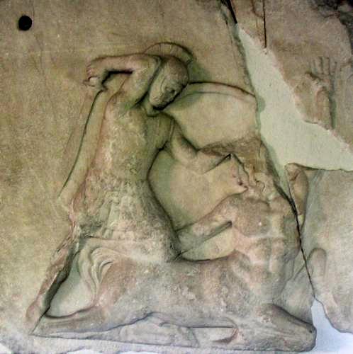 Belevi, Mausoleum, Frieze of a centauromachy (1)