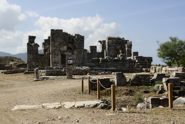 Kaunos, Byzantine church