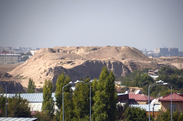 Afrosiab, seen from Samarkand's observatory
