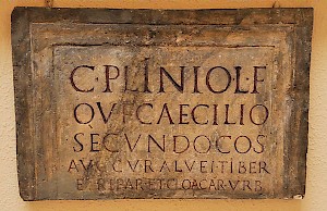 Pliny's inscription from Como (copy)