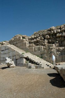 Kangavar, stairs