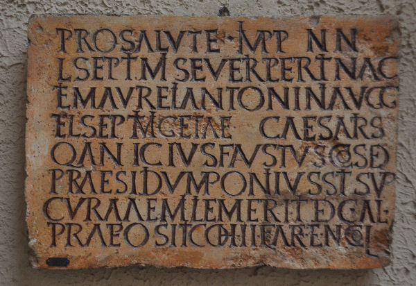 Tillibari, Inscription