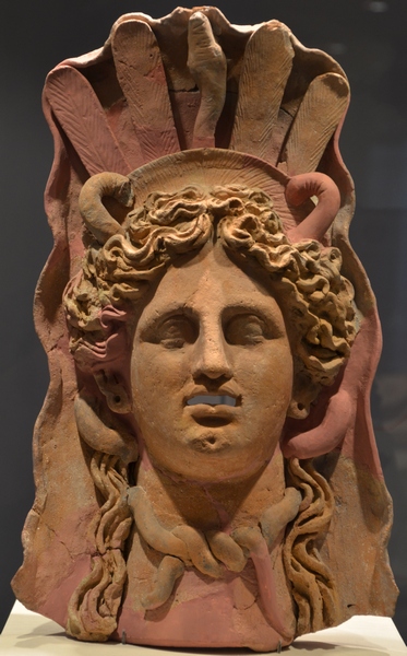 Carthagie, Woman's mask (Demeter or Medusa)