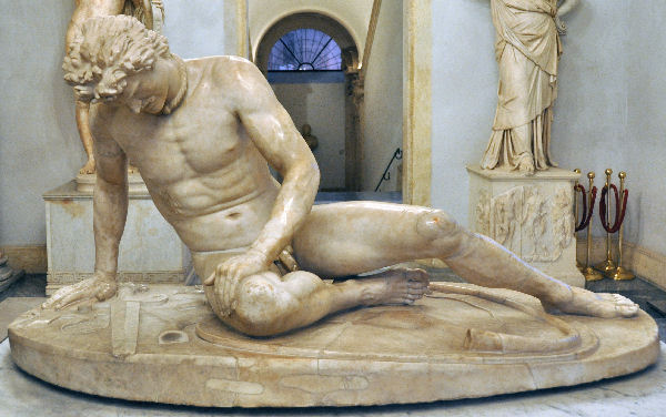 Rome, Gardens of Caesar, The Dying Gaul
