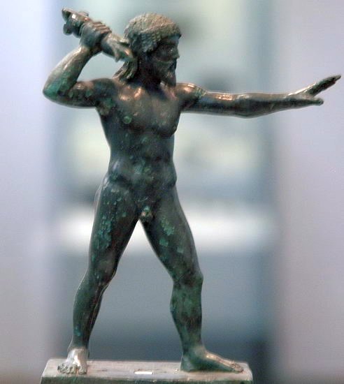 Dodona, Figurine of Zeus Keraunos