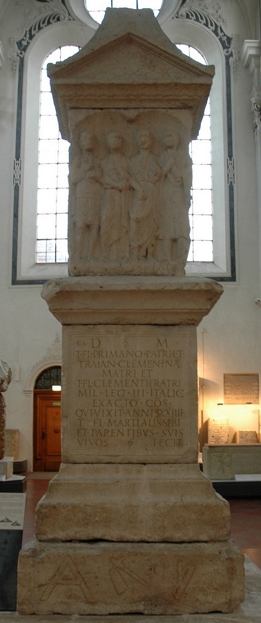 Augsburg, Tomb of T. Flavius Clemens