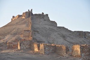 Zenobia, view across the river from the southwest