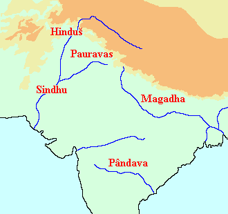 Map of Ancient India