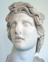 alexander helios great rhodes greek portrait livius civilization were god sun features medallion