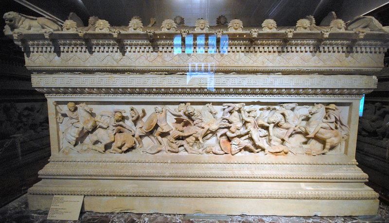 Sidon, Royal Tombs, Chamber 3, Sidon, Alexander Sarcophagus
