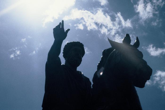 Rome, Capitol, Marcus Aurelius on horseback