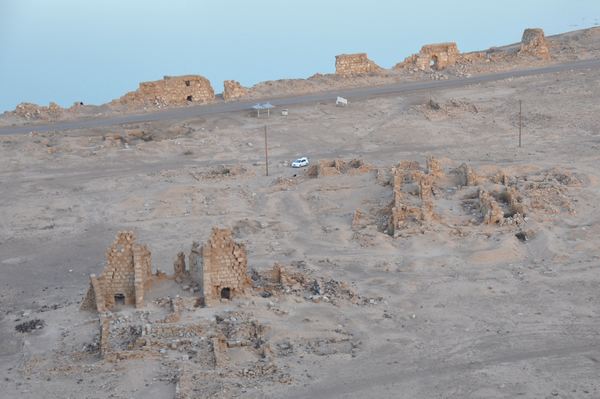 Zenobia, central buildings