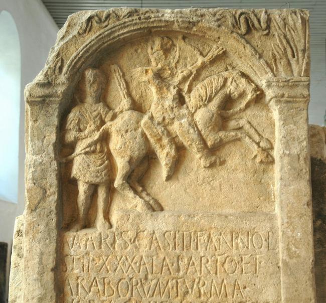 Mainz, Tombstone of Maris, the Arabian horseman