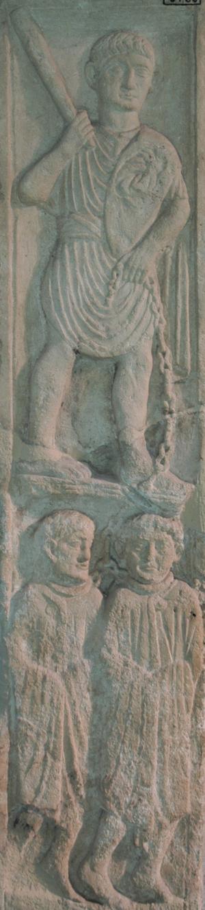 Nickenich, Relief of a slave-driver