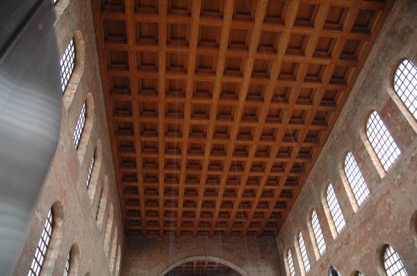 Trier, Basilica, Ceiling