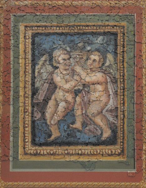 Trier, Fausta's fresco 1E: Dancing erotes