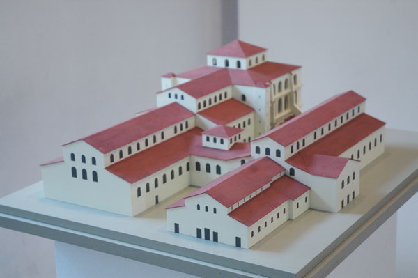Trier, Dom, Roman basilica (model)