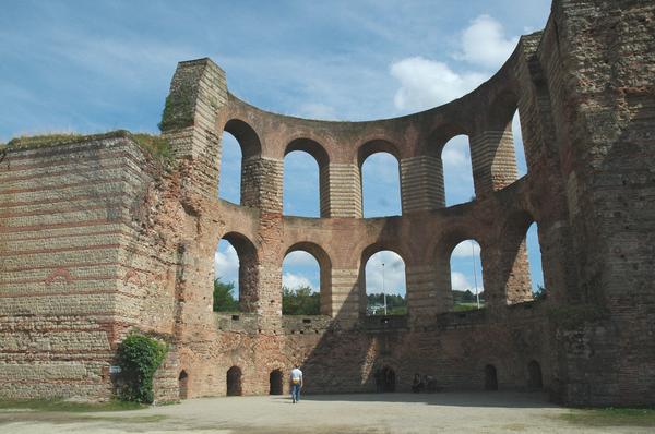 Trier, Imperial baths, apse