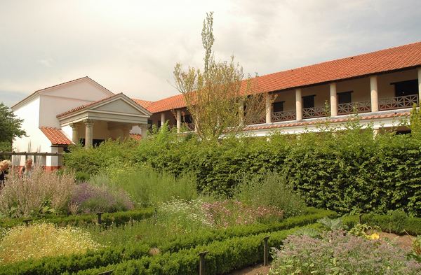 Xanten CUT, Reconstructed Roman kitchen-garden