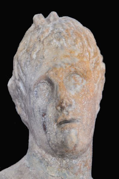 Pella, Statue of Alexander the Great as Pan