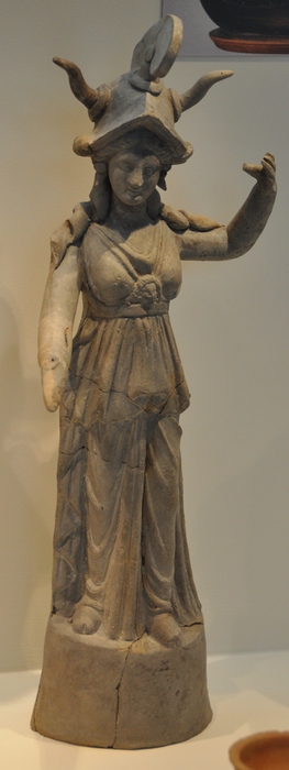 Pella, Figurine of Athena Alkidemos