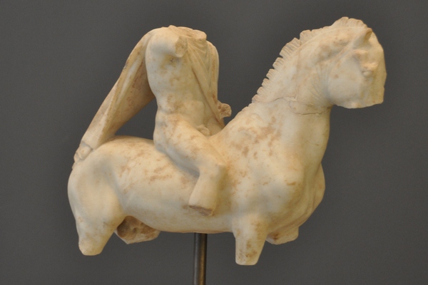Pella, Statuette of a horseman