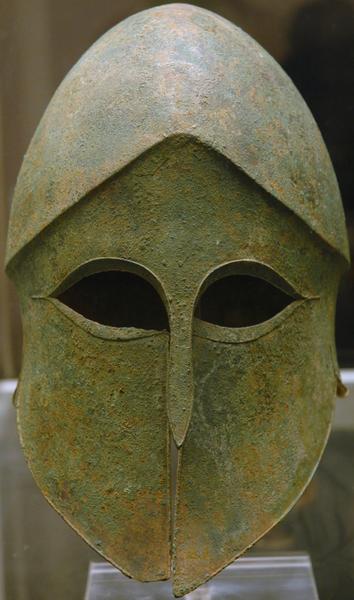 Corinthian helmet