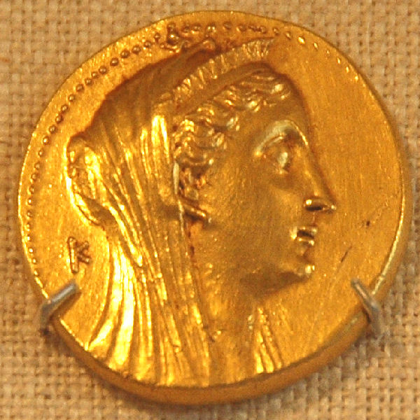 Arsinoe II, coin