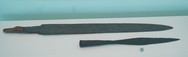 Lent, Frankish sword and spear