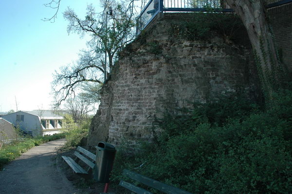 Nijmegen, Valkhof, Remains of a Roman or Medieval structure