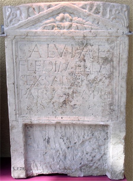 Vechten, Fledimella inscription