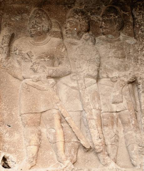 Bishapur, Relief 2, Infantry (1)