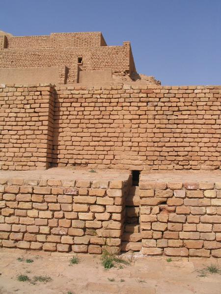 Choga Zanbil, Ziggurat, Drain (close to the southern corner)