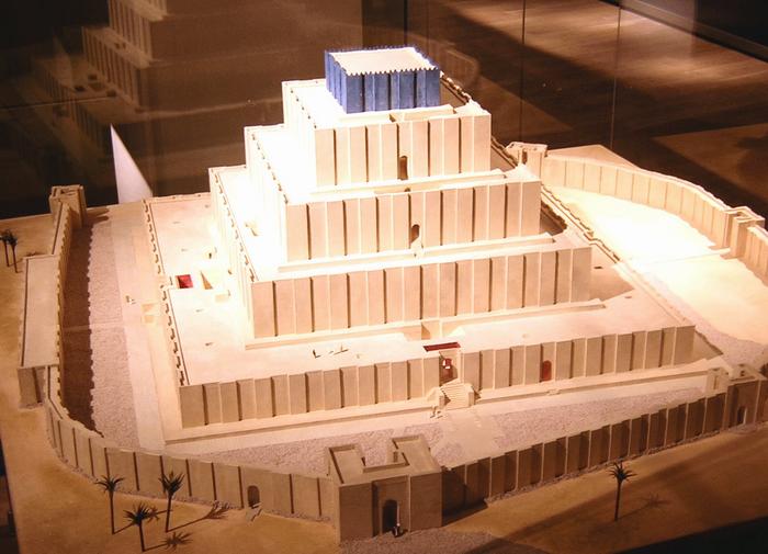 Choga Zanbil, Ziggurat, Model