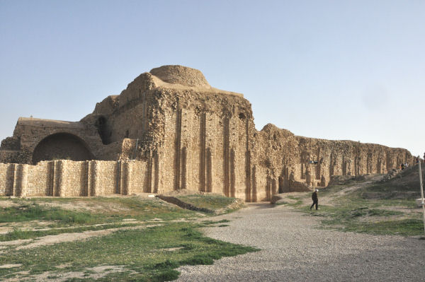 Firuzabad, Palace of Ardašir, Northwestern façade
