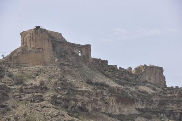 Firuzabad, Qalah-e Dokhtar from the valley (2)