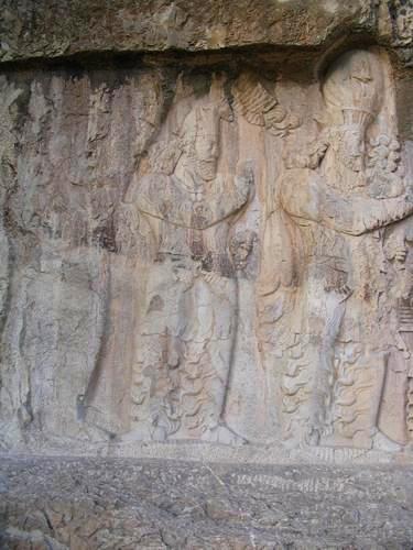 Naqš-e Rustam, Investiture relief of Narseh (3)