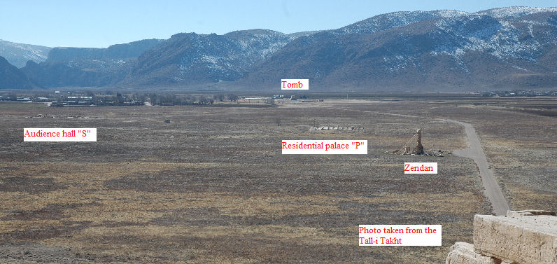 Pasargadae, View from the Tall-e Takht