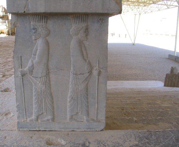 Persepolis, Apadana, Eastern entrance