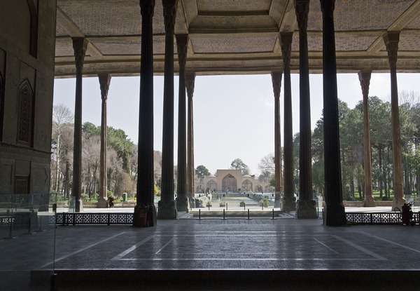 Isfahan, Chehel Sotun Palace, Colonnaded Terrace