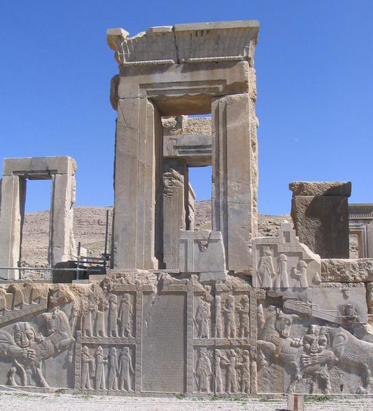 Persepolis, Palace of Darius, West Entrance
