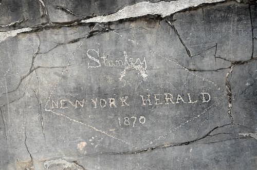 Persepolis, Gate of All Nations, Signature of Stanley