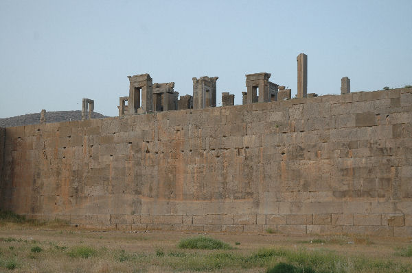 Persepolis, Terrace, Western wall