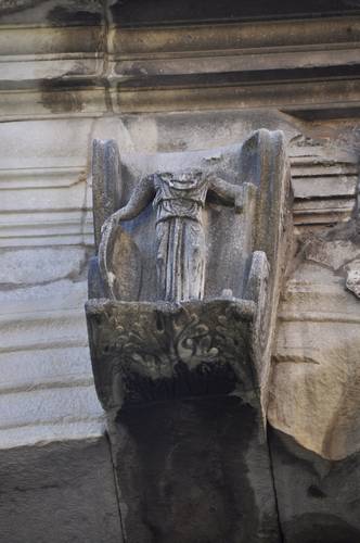 Rome, Arch of Janus Quadrifrons, Minerva