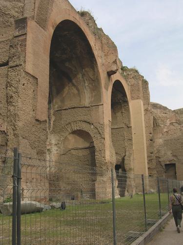 Rome, Baths of Caracalla, Vaults (1)