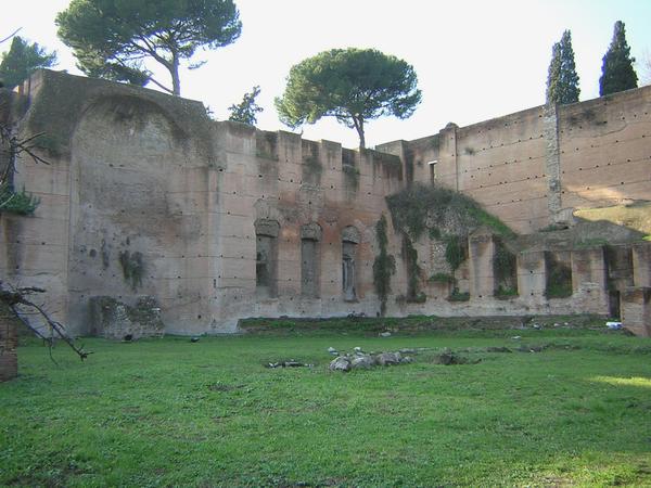 Rome, Baths of Caracalla, So-called Library