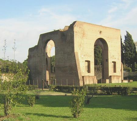 Rome, Baths of Caracalla, Garden house