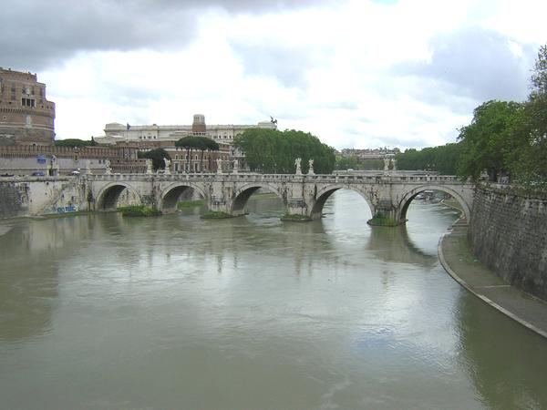 Rome, Bridge of Aelius from the west