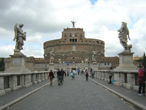 Rome, Bridge of Aelius from the south