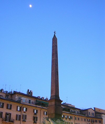 Rome, Piazza Navona, Obelisk